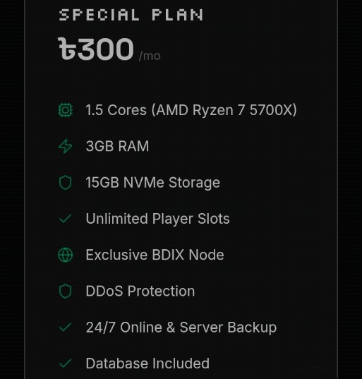 Special Plan